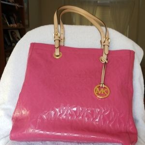 Michael kors pink tote